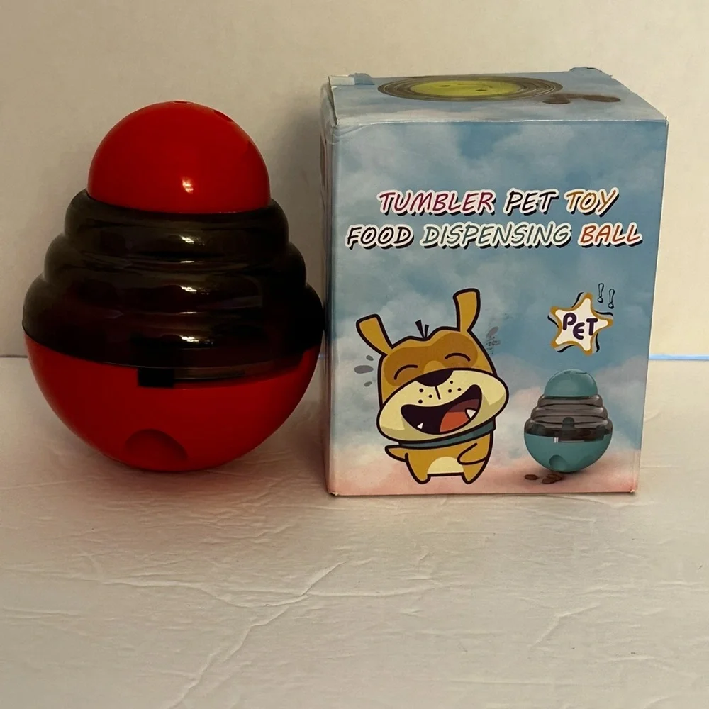 Tumbler Pet Toy Food Dispensing Ball